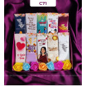 Surprise Chocolate GIFT box (10 Pcs Cadbury Indian dairy milk)-  চকলেট গিফট বাক্স জন্মদিন অথবা বিবাহ বার্ষিকী জন্য।