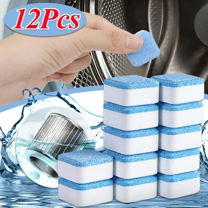 Washing Machine Cleaner Tablets 12 pcs (1 box)