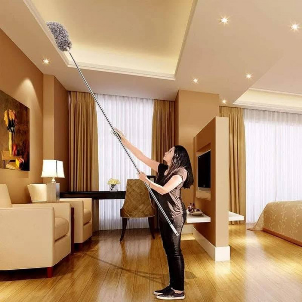 (1 pcs) Microfiber Dusting Brush 10 Feet Big Size 