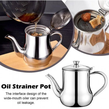 Oil pot Stainless st...