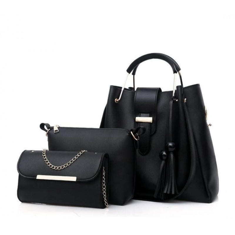 3 Pcs Combo Set (Black)