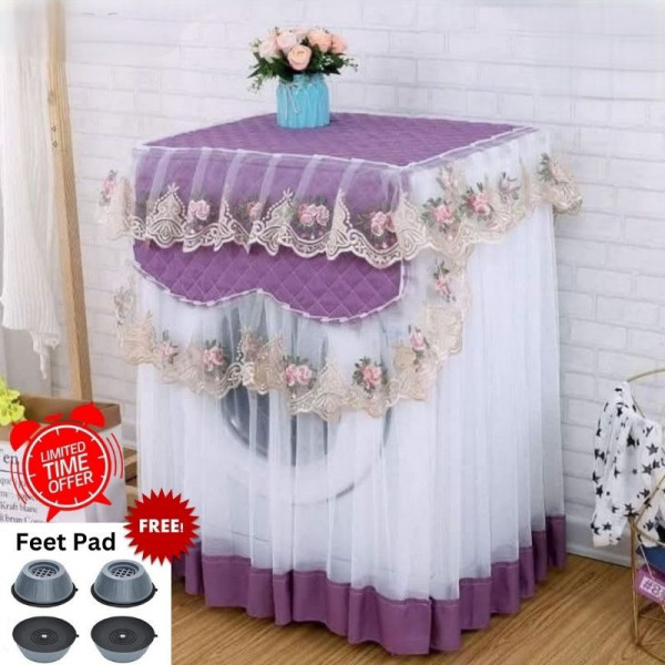 High Quality Washing machine cover ( Purple )  