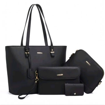  4 Pcs Combo Set (Black) 