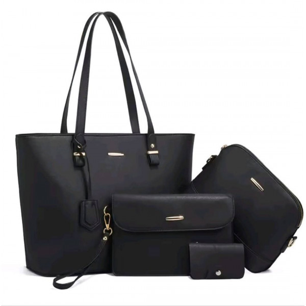  4 Pcs Combo Set (Black) 