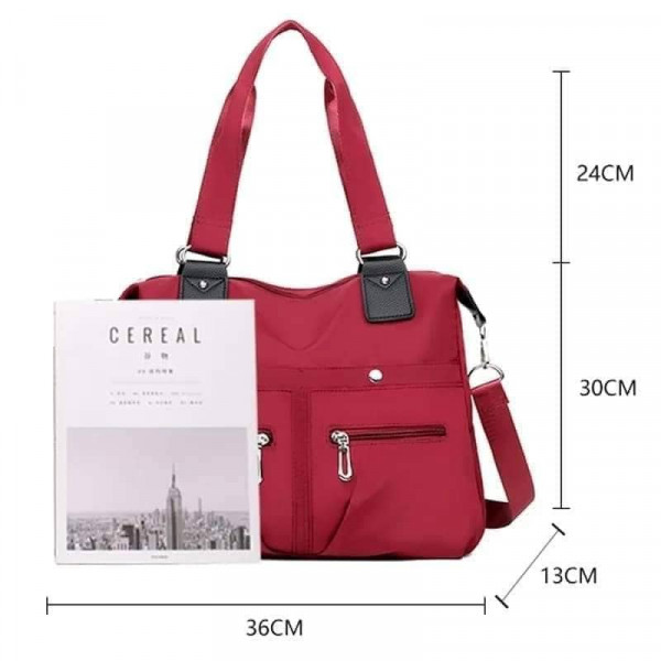 New Large Capacity women shoulder bag ( Red )