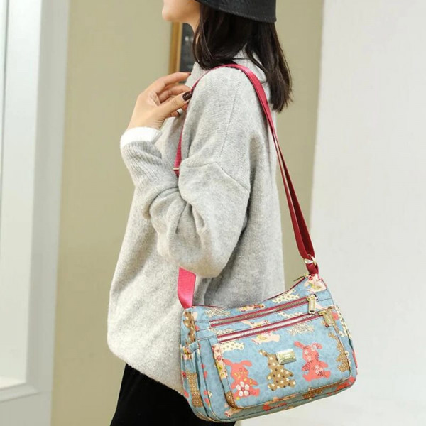 Korean Printed crossbody bag 