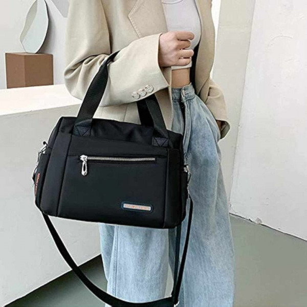 Shoulder Fashion Bag  (Black Color)
