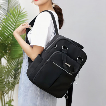 Travel And School Bagpack ( Black )