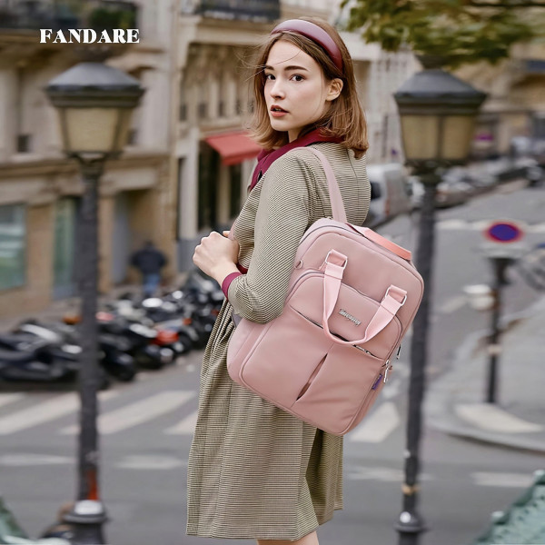 Travel And School Bagpack ( Pink )