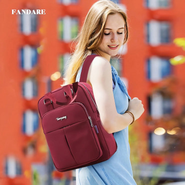 Travel And School Bagpack ( Maroon )