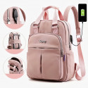 Travel And School Bagpack ( Pink )