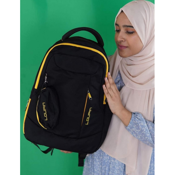 Loupine School, College, Versity ,Office Backpack ( Black )