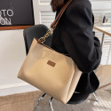 Women PU Leather Handbags (Off White)
