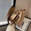 Women PU Leather Handbags (Off White)