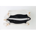 Women PU Leather Handbags (White)