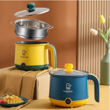 Simplicity 1.8 L Multi-Functional Double Layer Electric Cooking Pot