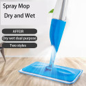Spray Mop with Removable Washable Cleaning Pad and Integrated Water Spray