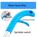 Spray Mop with Removable Washable Cleaning Pad and Integrated Water Spray