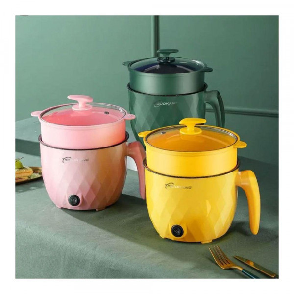 Multifunctional Mini Electric Rice Cooker Hot-pot Cooking Pot 1.8 L Non-stick