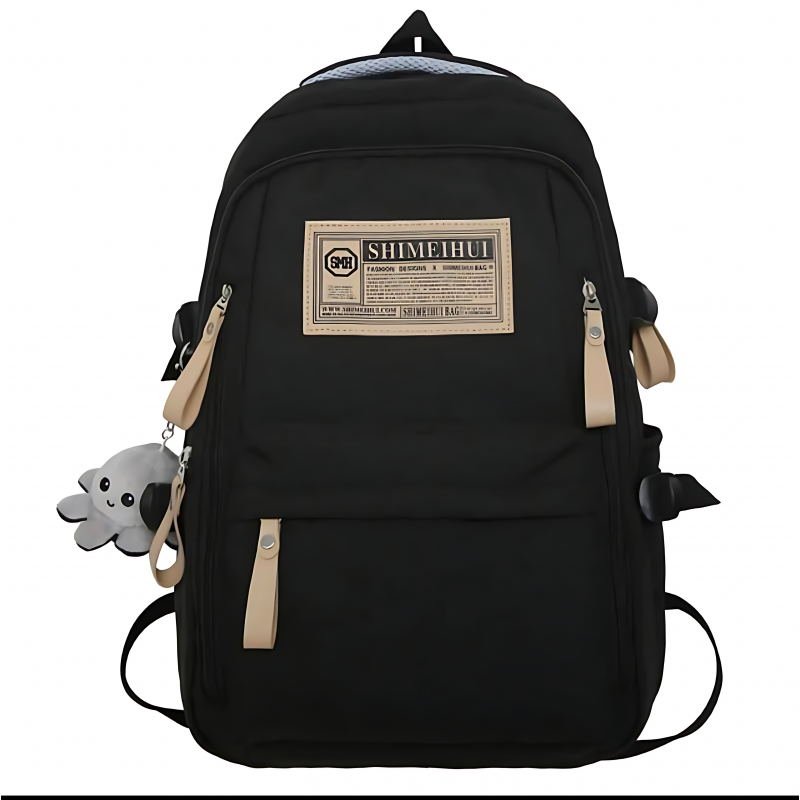 New School Bag (Black)