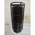 Multifunctional Rotating 5 layer Squire Vegetable Rack