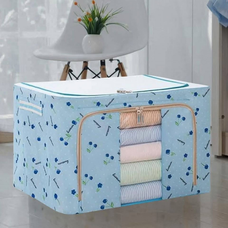 Premium Quality Quilt Storage Bag ( Light Blue )