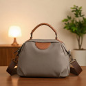 Retro Design New Ladies Portable Bag (Grey)