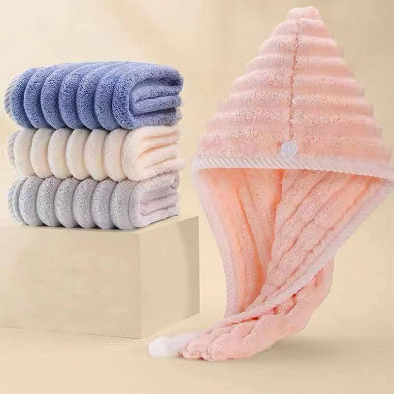 Microfiber Hair Towel ( 4 pcs )