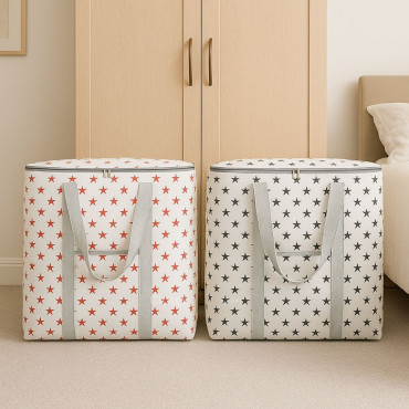 Printed Storage & Travel Bag ( ২ পিস  )