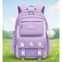 Premium Quality Primary School Book Bag ( Purple )