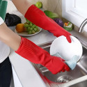 ( ১ জোড়া ২ পিস ) Waterproof Long Hand Gloves | Rubber