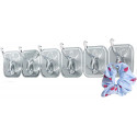 Wall Hook 3 pata 18 pcs