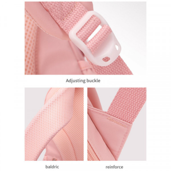 Premium Quality Primary School Book Bag ( Pink )
