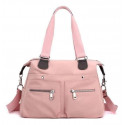 Women's Handbag Solid ( Pink colour )