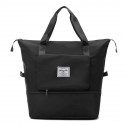 Folding Bag Travel Bags ( Black ) 