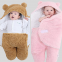 Baby Blanket (1 piece Brown + 1 piece Misty)
