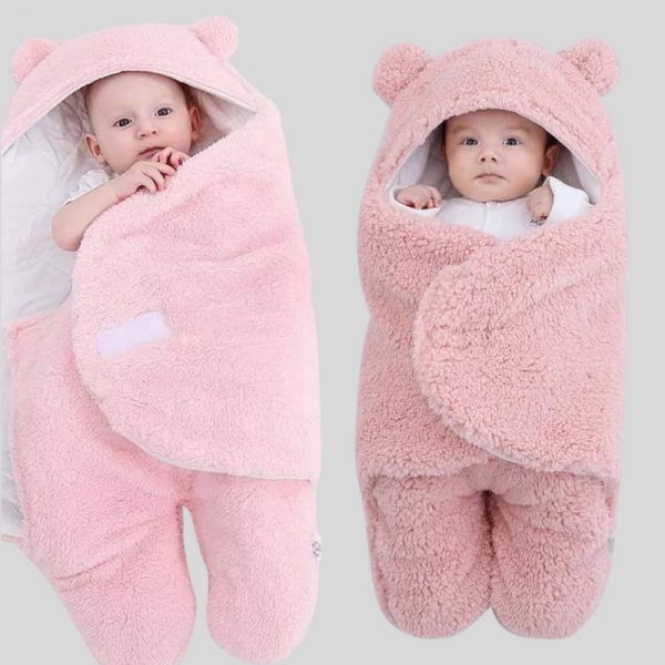 Baby Blanket (1 piece Pink + 1 piece Misty)