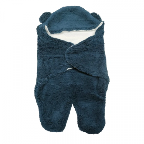 Baby Blanket (1 piece Black + 1 piece Brown)
