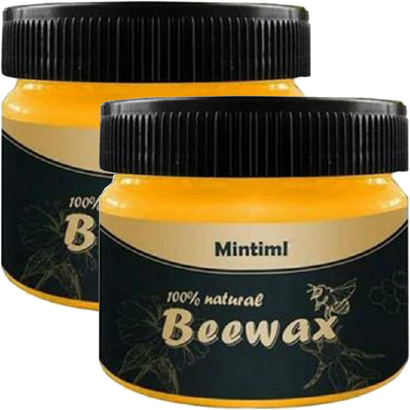 3 Piece-Beeswax Furniture Polish