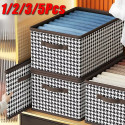 ( ৩  পিচ ) New Printed Cloth Storage Box