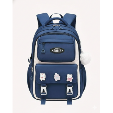 Premium Quality Primary School Book Bag ( Blue )