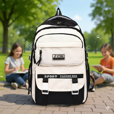 Premium Quality Primary School Book Bag = 2 ( Black )