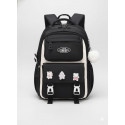 Premium Quality Primary School Book Bag ( Black )