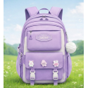Premium Quality Primary School Book Bag ( purple )