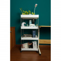4 Layer Multifunctional Trolley Rack (White)
