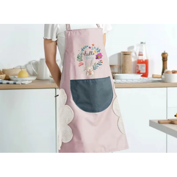 CHINA COOKING APRON ( Pink )