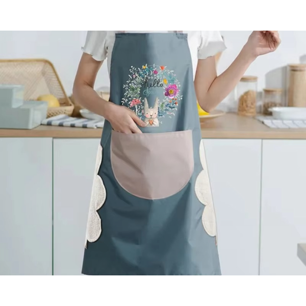 CHINA COOKING APRON (BLUE )