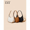 Trendy tote new style Women’s shoulder Bag (off-white)