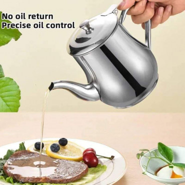750 ML Stainless Steel Oil Pot Multipurpose