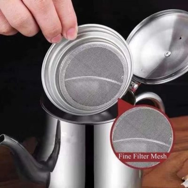 550 ML Stainless Steel Oil Pot Multipurpose